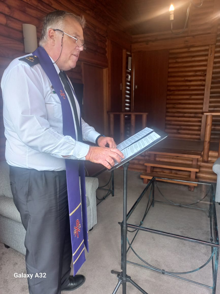 Wedding ceremony by Dr. Gerrit Rademeyer in Hondeklipbaai